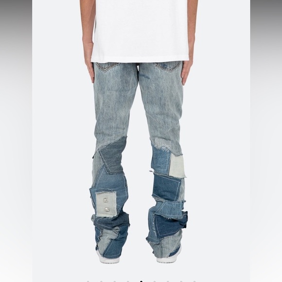 MNML Patch Flare Denim Pants - Picture 5 of 5